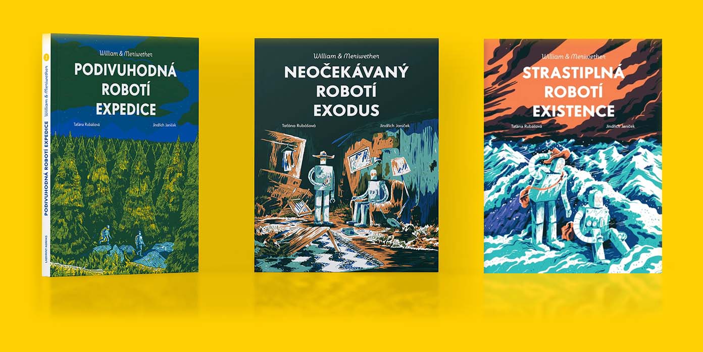 knihy Podivuhodná expedícia robotov